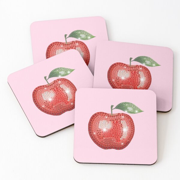 Item preview, Everyday Gliittercore | Bejeweled Apple Disco Fruit designed and sold by Parasocialite.