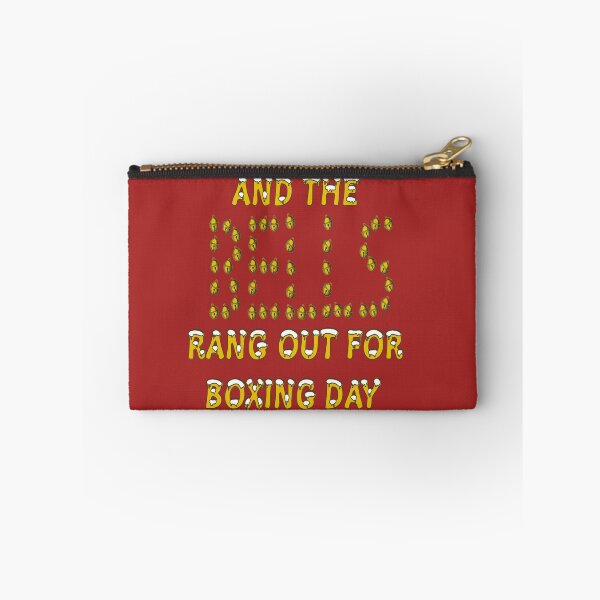 Item preview, And The Bells Rang Out For Boxing Day Christmas Design designed and sold by taiche.