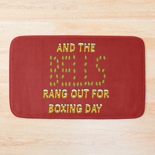 Item preview, And The Bells Rang Out For Boxing Day Christmas Design designed and sold by taiche.