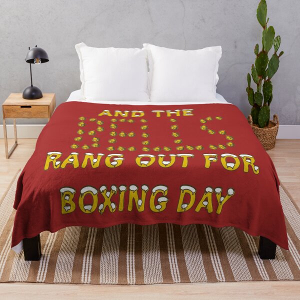 Item preview, And The Bells Rang Out For Boxing Day Christmas Design designed and sold by taiche.