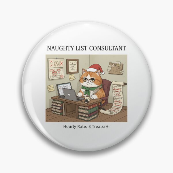 Item preview, NAUGHTY LIST CONSULTANT designed and sold by ASABCreative.