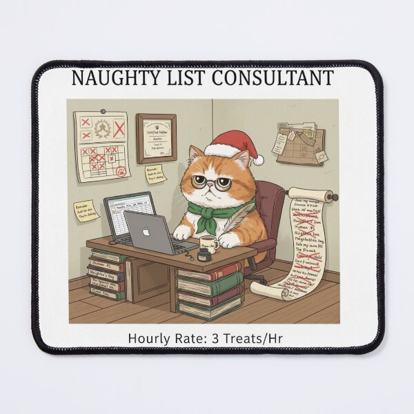 Item preview, NAUGHTY LIST CONSULTANT designed and sold by ASABCreative.