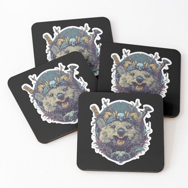 Item preview, Mystic Wombat – RPG Spirit Animal Illustration designed and sold by KZurHTPC.