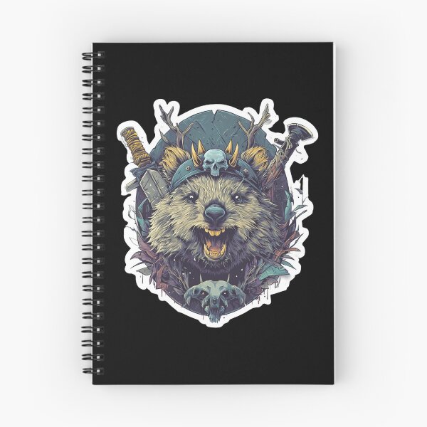 Item preview, Mystic Wombat – RPG Spirit Animal Illustration designed and sold by KZurHTPC.