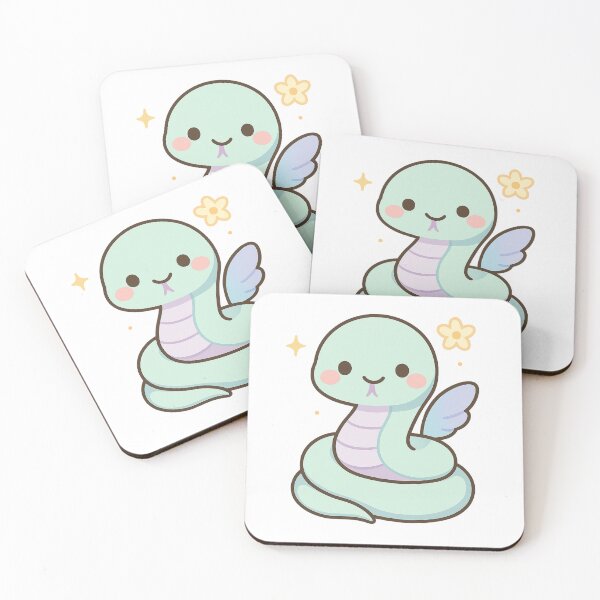 Item preview, Kawaii Serpent Spirit – Transformative Pastel Mythical Art | CutiVerse designed and sold by CutiVerse.