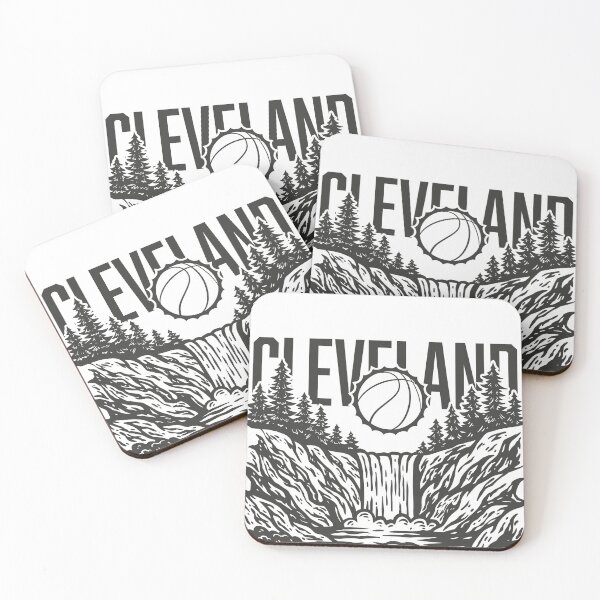 Item preview, Cleveland Cavs Basketball | Cuyahoga Valley Waterfall Design | Ohio Nature and Hoops Art | Cleveland Park Inspired Graphic designed and sold by UneekMerch.