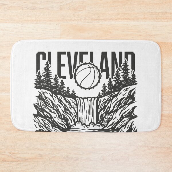 Item preview, Cleveland Cavs Basketball | Cuyahoga Valley Waterfall Design | Ohio Nature and Hoops Art | Cleveland Park Inspired Graphic designed and sold by UneekMerch.