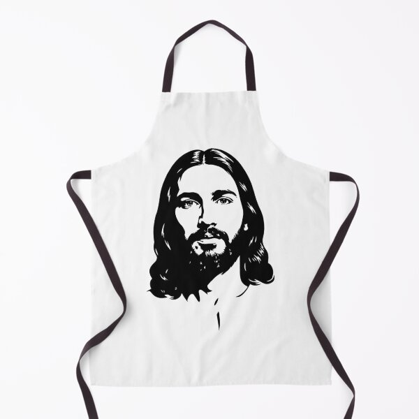 Item preview, Jesus Christ Minimalist Stencil Art Design designed and sold by FitnWear.