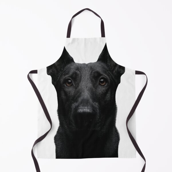 Item preview, Black German Shepherd Portrait – Dark Elegant Canine Art designed and sold by kimkosovo.