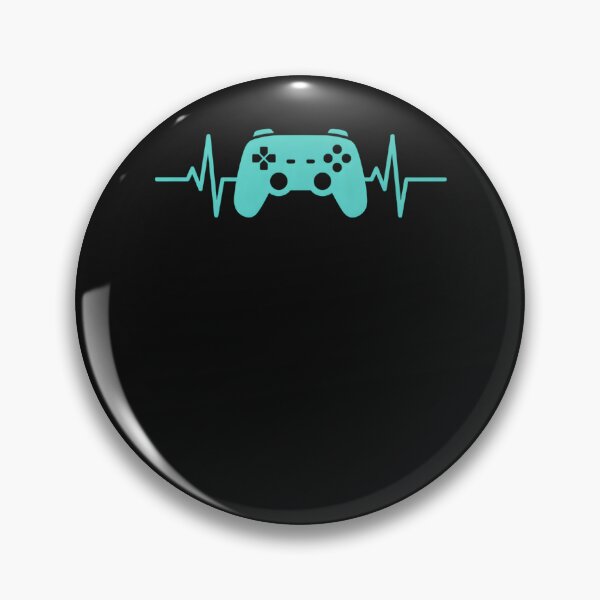 Item preview, Gamer Heartbeat Pulse Video Game Controller EKG Teen Boy Men  designed and sold by clothesy7.