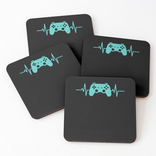 Item preview, Gamer Heartbeat Pulse Video Game Controller EKG Teen Boy Men  designed and sold by clothesy7.