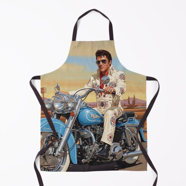 Item preview, TCB Desert Cruiser: Elvis on the Blue Hog designed and sold by Art's Diner.