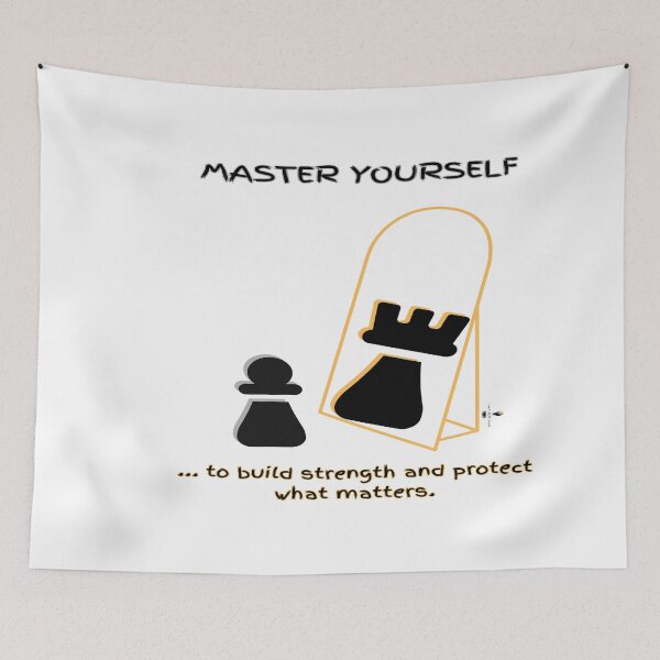 Item preview, Pawn to Rook - Build Strength and Protect What Matters designed and sold by PawnShiftGoods.