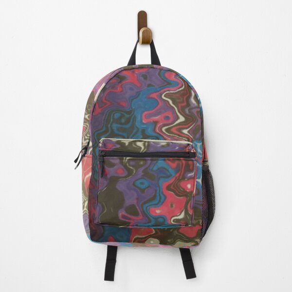 Item preview, waves lapping colorful abstract design designed and sold by SmashingDeals.