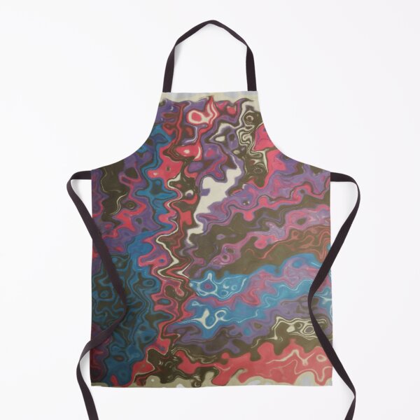 Item preview, waves lapping colorful abstract design  designed and sold by SmashingDeals.
