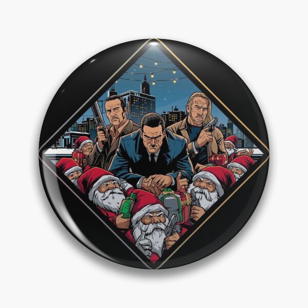 Item preview, GTA Style Christmas Crime Scene Art designed and sold by MiszungART.