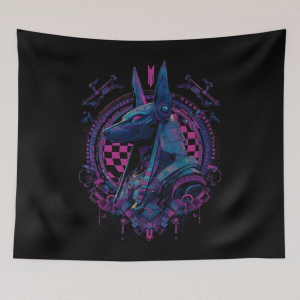 Item preview, Neon Anubis designed and sold by RatherCreative.