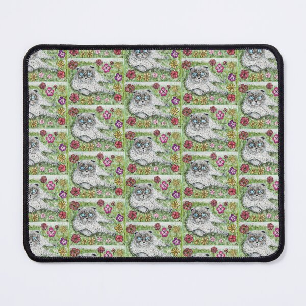 Item preview, CAT  IN FLOWERS designed and sold by Rebekah Gavra.