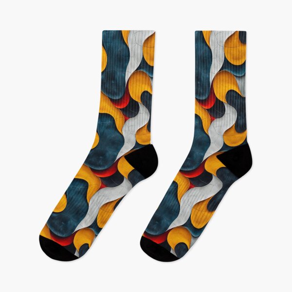 Item preview, Bold Abstract Organic Shapes Primary Colors designed and sold by NTGUILTY.