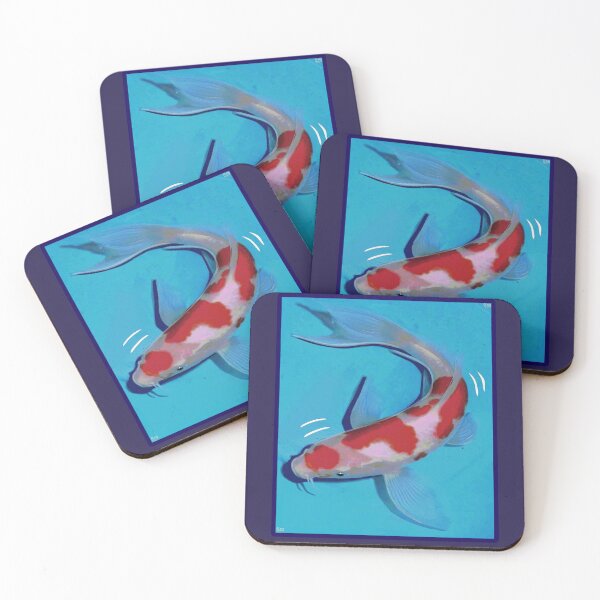 Item preview, ~paused in time~ (Koi fish) designed and sold by echoztarrr.