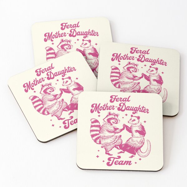Item preview, Feral Mother Daughter Team Raccoon Possum designed and sold by Y-Vibes.