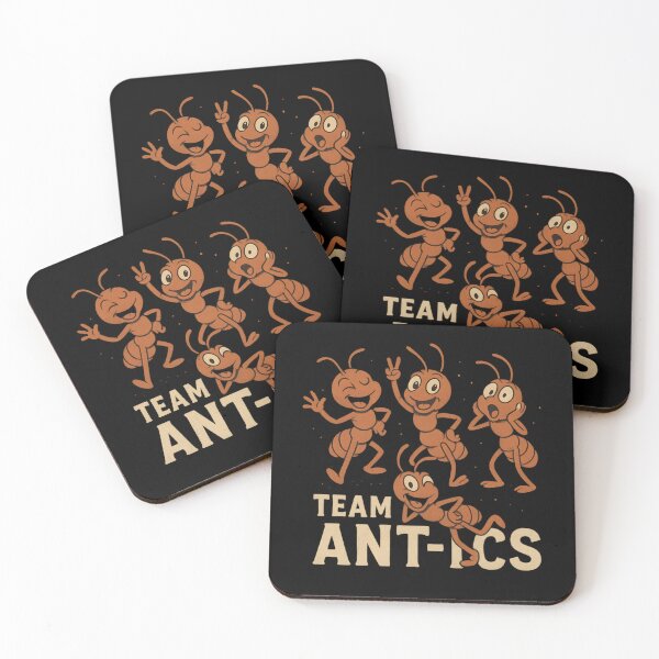 Item preview, Team Ant-ics – Funny Cartoon Ant Squad designed and sold by SidTastic .