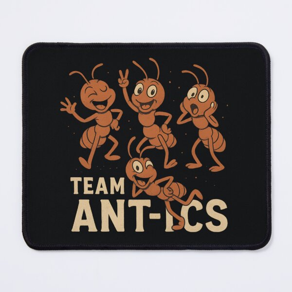 Item preview, Team Ant-ics – Funny Cartoon Ant Squad designed and sold by SidTastic .