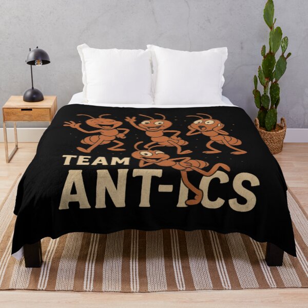 Item preview, Team Ant-ics – Funny Cartoon Ant Squad designed and sold by SidTastic .