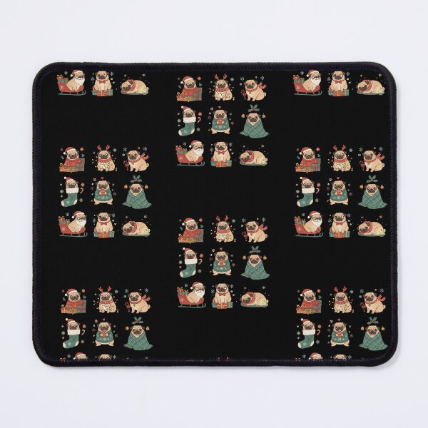 Item preview, Funny Santa Pugs Xmas for Women Men Dog Christmas designed and sold by ZACK ART.