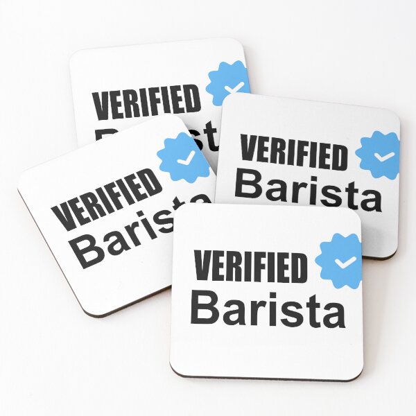 Item preview, Verified Barista - Coffee Maker Expert designed and sold by GriffinRey.