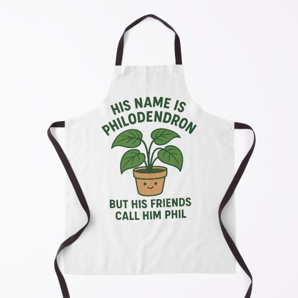 Item preview, Phil the Philodendron Plant Pun designed and sold by ifdogscouldclap....