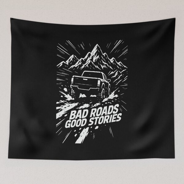 Item preview, Bad Roads, Good Stories designed and sold by SnappyPNG.