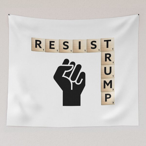 Item preview, Resist Trump Political Message  designed and sold by BlesstB.
