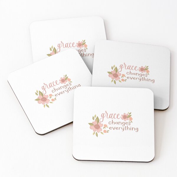 Artikelvorschau, Gnade verändert alles – Glaubensbasierte Kunst entworfen und verkauft von Willow & Grace Designs.