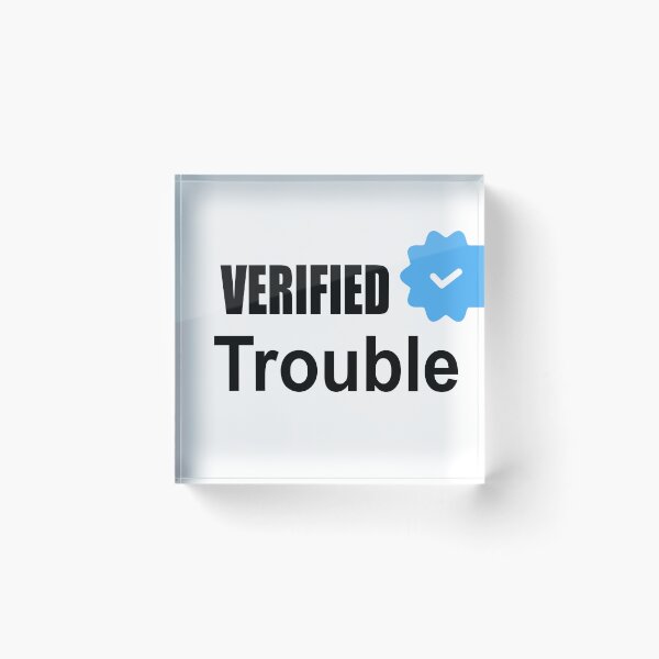 Item preview, Verified Trouble - Mischief Maker designed and sold by GriffinRey.