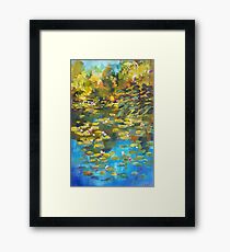 Koala Street Lily Pond Framed Print