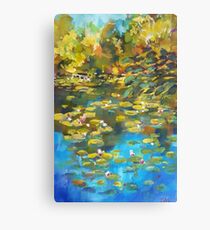 Koala Street Lily Pond Canvas Print