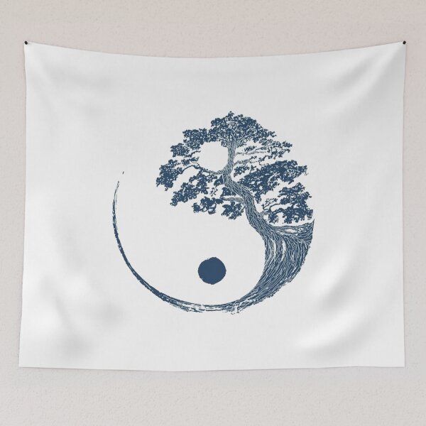 Item preview, Yin Yang Tree Logo designed and sold by SYSTEMXYZ12.