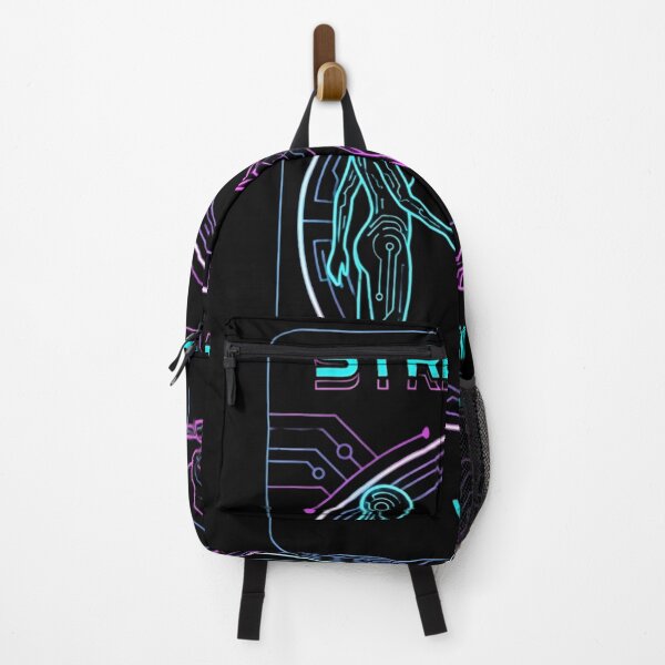 Item preview, Cybernetic Tarot Strength Card – Neon Lion & Android designed and sold by Dewer Shop.