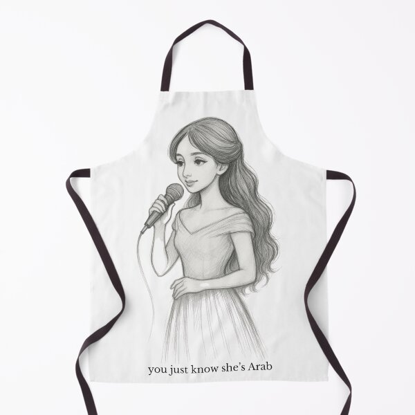 Item preview, You Just Know She’s Arab – Sketch Singer Aesthetic  designed and sold by JA-1994.