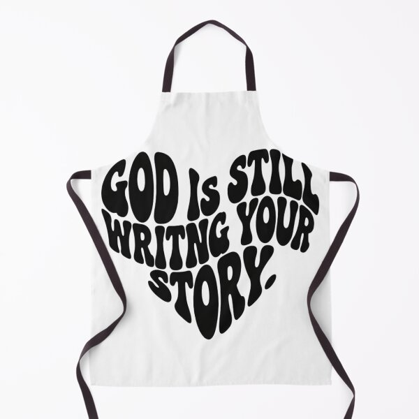 Item preview, God Is Still Writing Your Story Heart Faith Tee designed and sold by FitnWear.