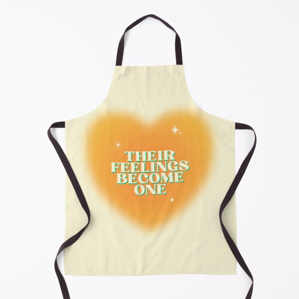 Item preview, "their feelings become one" bakudeku orange green gradient heart designed and sold by gibbianne.