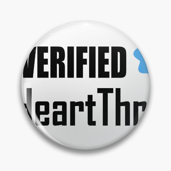 Item preview, Verified Heartthrob – Flirty Confidence Sticker designed and sold by GriffinRey.