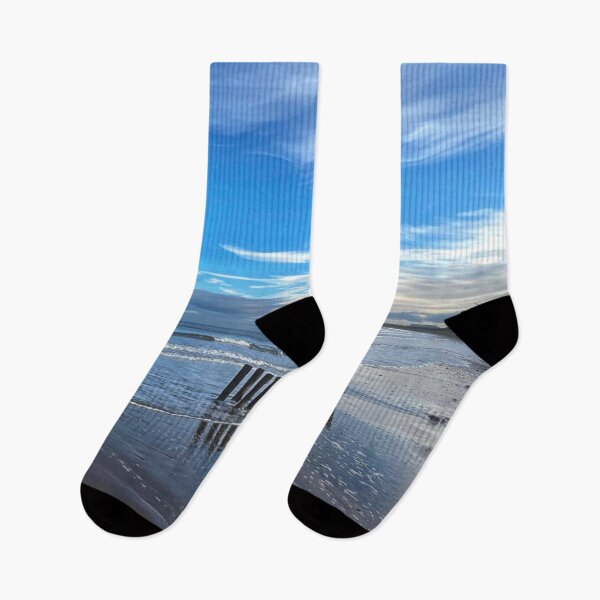 Item preview, Winter Sun and Blue Sea on Cambois Beach designed and sold by Violaman.