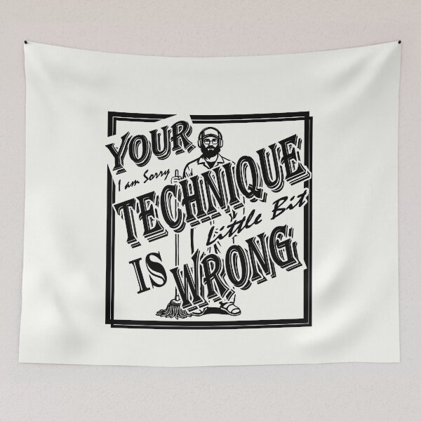 Item preview, Anatoly meme - I Am Sorry Can I Clean Here -your technique is little bit wrong| Internet Fun Gym Prank | Vintage Style Black designed and sold by ZechJohnRB.