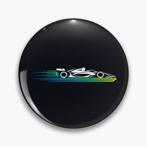 Item preview, Minimalist Formula 1 Race Car Art – Speed, Style & Motorsport on Black Background designed and sold by Bright Nest Studio.