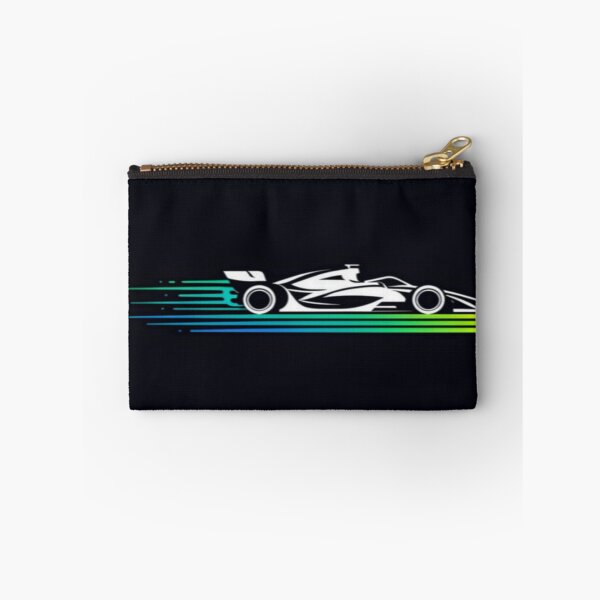 Item preview, Minimalist Formula 1 Race Car Art – Speed, Style & Motorsport on Black Background designed and sold by Bright Nest Studio.