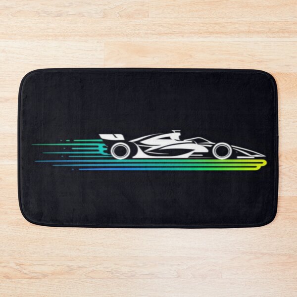 Item preview, Minimalist Formula 1 Race Car Art – Speed, Style & Motorsport on Black Background designed and sold by Bright Nest Studio.