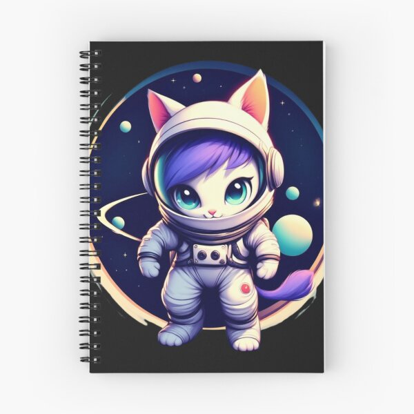Item preview, Castronaut – Cute Retro-Style Space Cat Astronaut Logo Illustration designed and sold by SweetRossel.