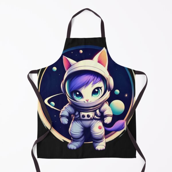 Item preview, Castronaut – Cute Retro-Style Space Cat Astronaut Logo Illustration designed and sold by SweetRossel.